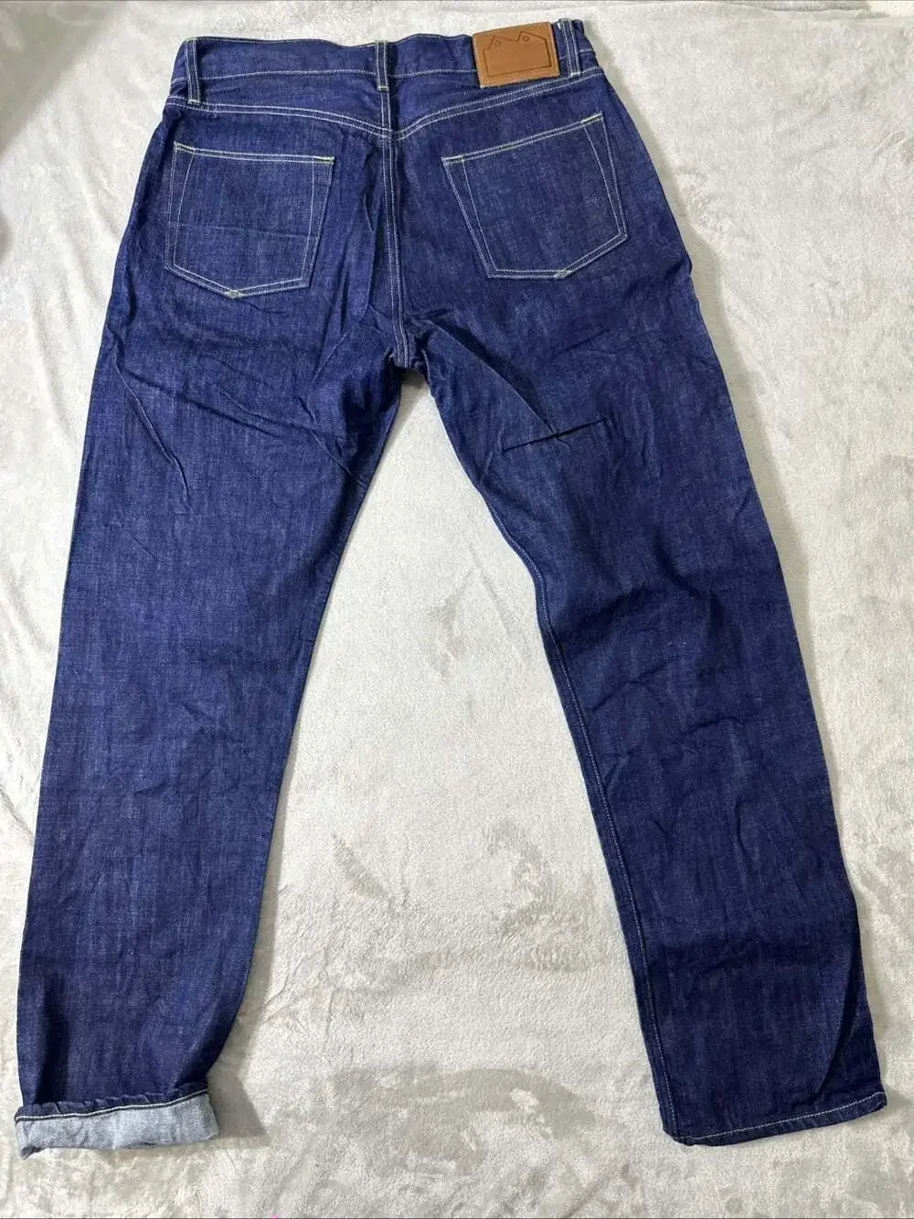 Blackhorse Lane Ateliers Jeans Men’s 33x33 Raw Selvedge Denim Indigo London